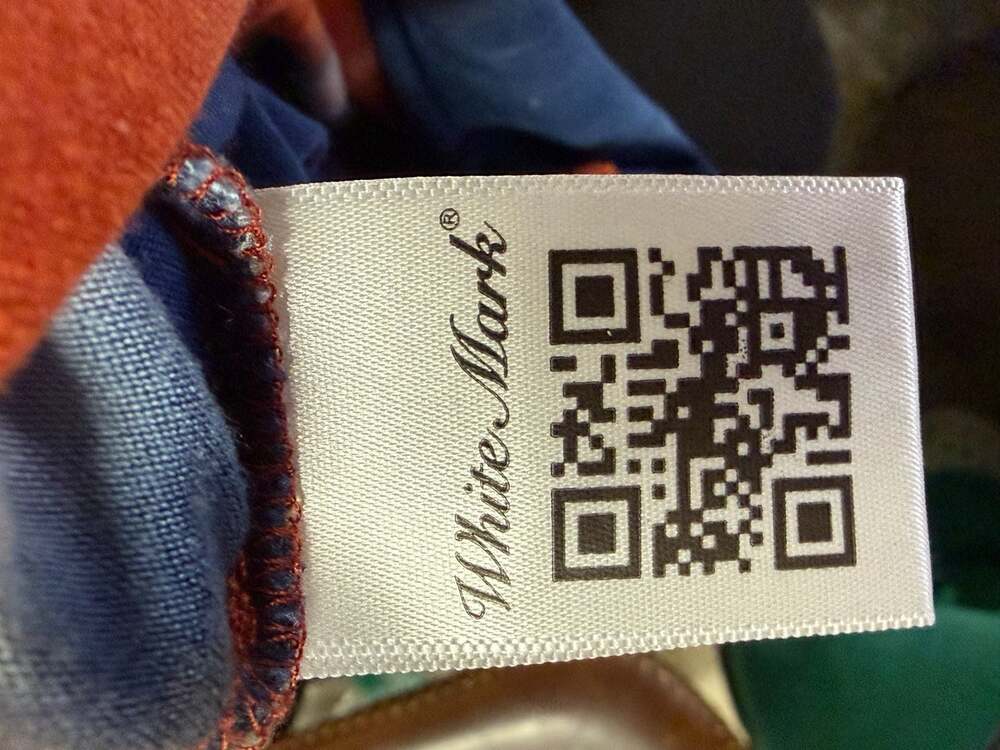 White Mark Women's Malea Ruffle Overlay Tie-Dye Maxi Dress - Picture 6 of 6